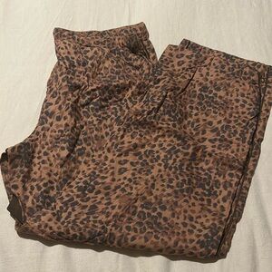 Aerie cheetah print sleep pants